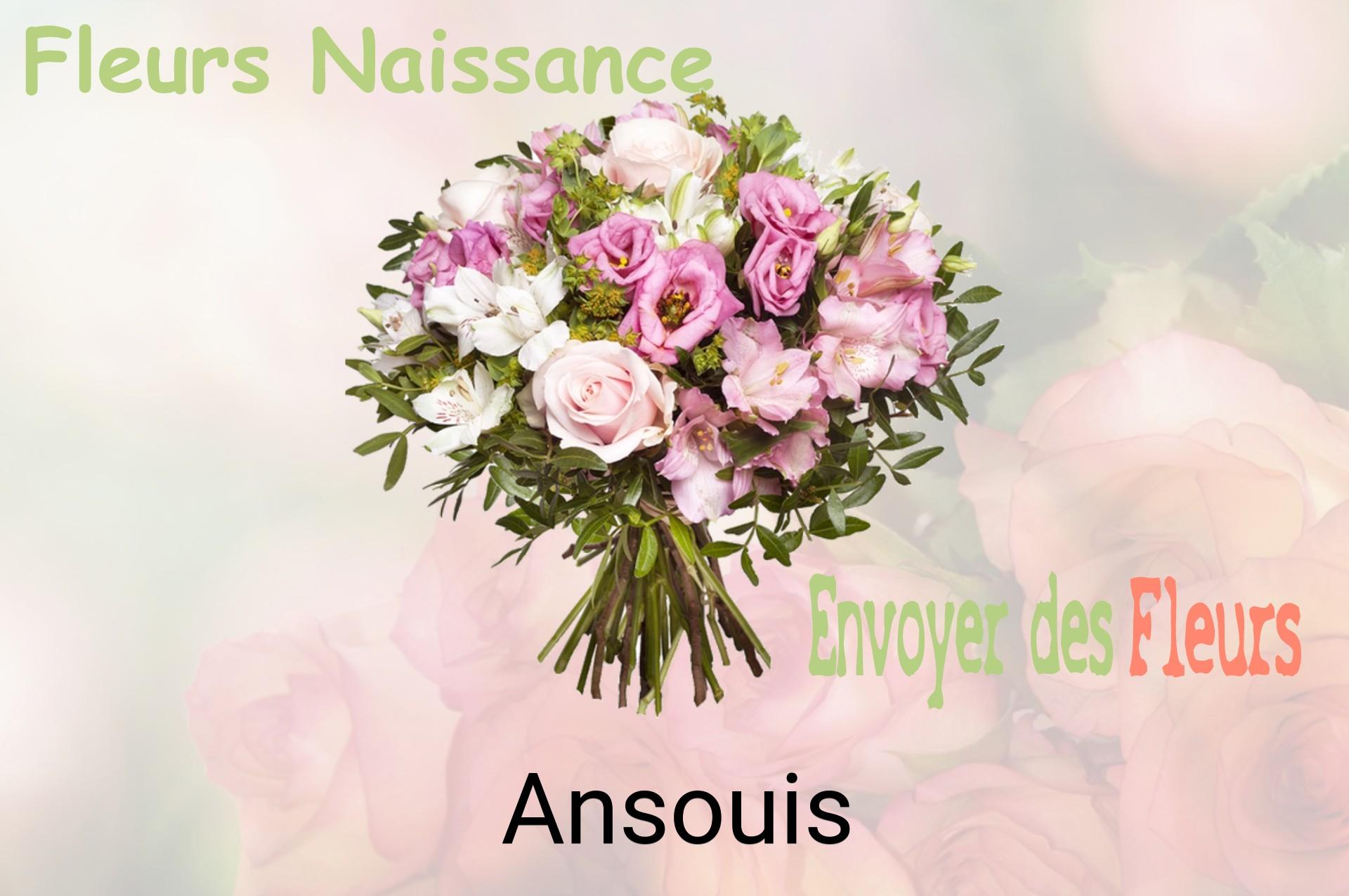 Bouquet de fleurs de naissance livré à Ansouis